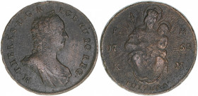 Maria Theresia 1740-1780
Poltura, 1763 P-H / K-M. 16,10g
Herinek 1686
ss+