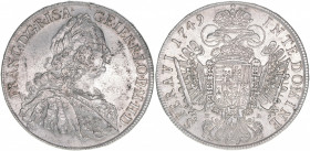 Franz I. Stephan 1745-1765
Taler, 1749. Hall
27,87g
Herinek 127
ss