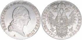 Kaiser Franz (II.) I.1792-1835
Taler, 1823 A. Wien
28,03g
ANK 62
ss/ss+