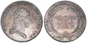 Kaiser Franz (II.) I.1792-1835
Jeton, 1804. auf die Annahme des Österreichischen Kaisertitels
4,38g
ss