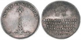 Maria Ludovica
Jeton, 1808. auf die Krönung
2,17g
ss