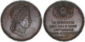 Kaiser Ferdinand I. 1835-1848
Bronzemedaille, 1847. zur Erinnerung an das große kaiserliche Festschießen in Trient - Jahreszahl mit Tilgungsversuch zu...