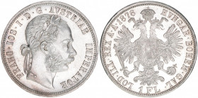 Kaiser Franz Joseph I. 1848-1916
1 Gulden, 1878. Wien
12,33g
vz