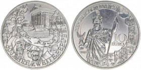 Sondergedenkmünze
2. Republik ab 1945. 10 Euro, 2005. 60 Jahre Zweite Republik
Wien
16g
ANK 7
stfr