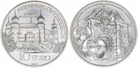 Sondergedenkmünze
2. Republik ab 1945. 10 Euro, 2004. Schloss Artstetten
Wien
16g
ANK 6
stfr