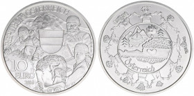 Sondergedenkmünze
2. Republik ab 1945. 10 Euro, 2016. Österreich
Wien
16g
ANK 30
stfr