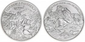 Sondergedenkmünze
2. Republik ab 1945. 10 Euro, 2010. Der Erzberg in der Steiermark
Wien
16g
ANK 17
stfr