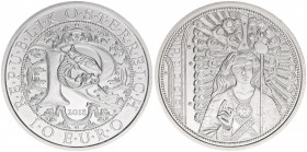 Sondergedenkmünze
2. Republik ab 1945. 10 Euro, 2018. Raphael - Der Heilungsengel
Wien
16g
ANK 33
stfr