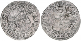 Leonhard von Keutschach 1495-1519
Erzbistum Salzburg. Batzen, 1500. Salzburg
3,25g
Zöttl 60, Probszt 99
ss/vz
