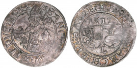 Leonhard von Keutschach 1495-1519
Erzbistum Salzburg. Batzen, 1512. Salzburg
3,17g
Zöttl 65, Probszt 105
ss+
