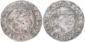 Leonhard von Keutschach 1495-1519
Erzbistum Salzburg. Batzen, 1515. Salzburg
3,02g
Zöttl 68, Probszt 110
ss+