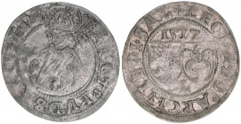 Leonhard von Keutschach 1495-1519
Erzbistum Salzburg. Batzen, 1517. Salzburg
2,99g
Zöttl 70, Probszt 112
ss+