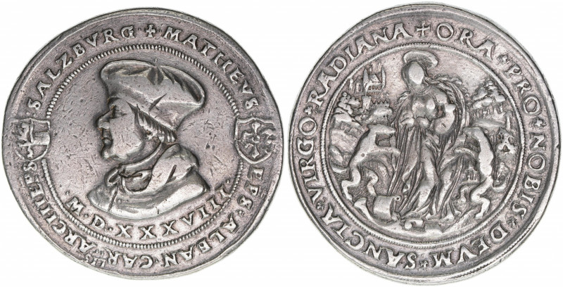 Matthäus Lang von Wellenburg 1519-1540
Erzbistum Salzburg. 2 Guldiner Radiana, 1...