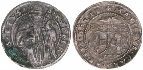 Matthäus Lang von Wellenburg 1519-1540
Erzbistum Salzburg. 10 Kreuzer, 1525. Salzburg
5,47g
Zöttl 243, Probszt 241
ss