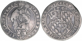 Ernst von Bayern 1540-1554
Erzbistum Salzburg. 1/2 Guldiner, 1551. sehr selten
Salzburg
13,65g
Zöttl 403, Probszt 370
ss-
