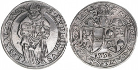 Michael von Kuenburg 1554-1560
Erzbistum Salzburg. 1/2 Guldiner, 1556. sehr selten
Salzburg
14,40g
Zöttl 471, Probszt 426, BR 961
ss/vz