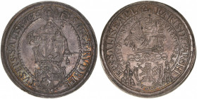 Paris Graf Lodron 1619-1653
Erzbistum Salzburg. Taler, 1635. Salzburg
28,70g
Zöttl 1486, Probszt 1212
ss+