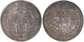 Paris Graf Lodron 1619-1653
Erzbistum Salzburg. Taler, 1624. letztes Jahr des alten Typus - Jahrgangsrarität
Salzburg
28,8g
Zöttl 1466, Probszt 1194
s...