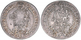 Paris Graf Lodron 1619-1653
Erzbistum Salzburg. 1/6 Taler, 1627. Salzburg
4,71g
Zöttl 1572, Probszt 1278
ss/vz