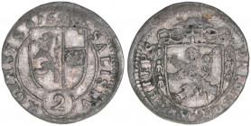 Paris Graf Lodron 1619-1653
Erzbistum Salzburg. 2 Kreuzer, 1625. Salzburg
1,08g
Zöttl 1621, Probszt 1318
ss-