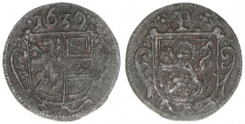 Paris Graf Lodron 1619-1653
Erzbistum Salzburg. Pfennig, 1630. Salzburg
0,32g
Zöttl 1697, Probszt 1387
ss