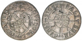 Guidobald Graf Thun-Hohenstein 1654-1668
Erzbistum Salzburg. 1 Kreuzer, 1657. Salzburg
0,92g
Zöttl 1836, Probszt 1514
ss/vz