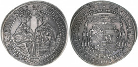 Johann Ernst Graf Thun-Hohenstein 1687-1709
Erzbistum Salzburg. 1/2 Taler, 1702. äußerst seltener Jahrgang
Salzburg
14,53g
Zöttl 2188, Probszt 1822, B...