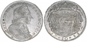Hieronymus Graf Colloredo 1772-1803
Erzbistum Salzburg. 10 Kreuzer, 1788. Salzburg
3,75g
Zöttl 3310, Probszt 2515
ss/vz