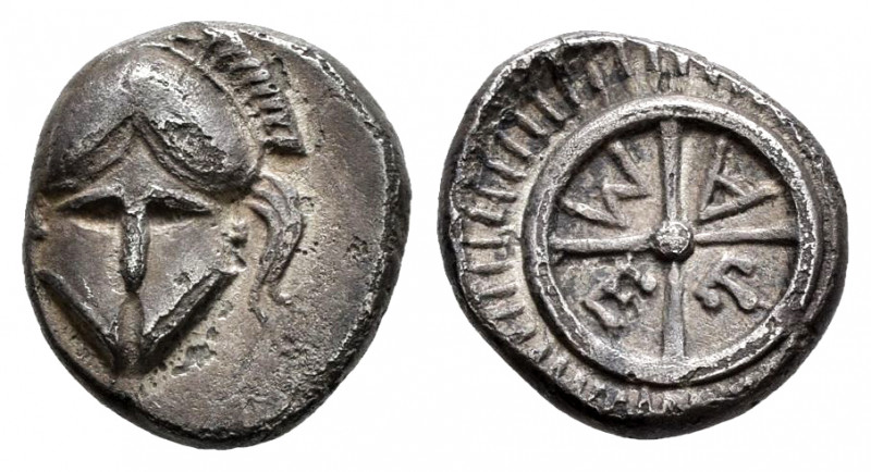 Thrace. Mesembria. Diobol. Century VI BC. (SNG BM Black Sea-568/271). (Topalov, ...