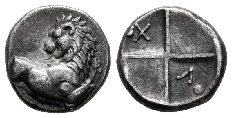 Thrace. Chersonesos. Hemidrachm. 357-320 BC. Kardia. (Bmc-47). Anv.: Forepart of...