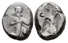 Achaemenid Empire. Time of Xerxes II to Artaxerxes II. Siglos. 420-375 BC. Sardes. (Sunrise-29). (Bmc arabia-XXV, 15). (Carradice-Tipo IIIb, grupo C)....