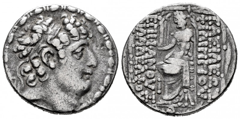 Seleukid Kingdom. Philip I Philadelphos. Tetradrachm. 95-75 BC. Antioch on the O...