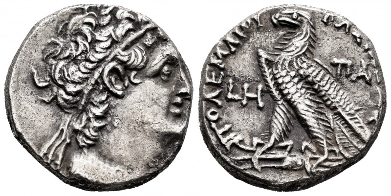 Ptolemaic Kings of Egypt. Kleopatra III and Ptolemy IX Soter II (Lathyros). Tetr...