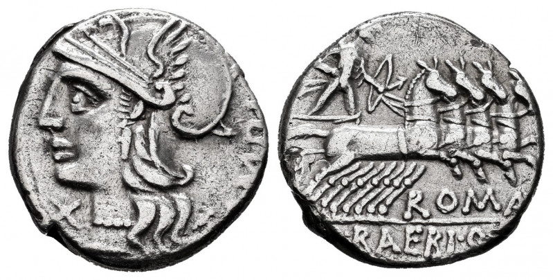 Baebius. Marcius Baebius Q.f. Tampilus. Denarius. 137 BC. Rome. (Ffc-198). (Craw...