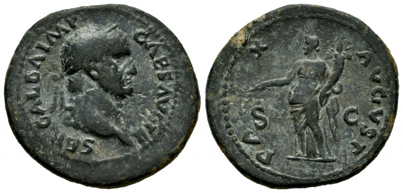 Galba. Unit. 69 AD. Rome. (Ric-283 (Dupondius)). (Bmc-125). Anv.: SER GALBA IMP ...