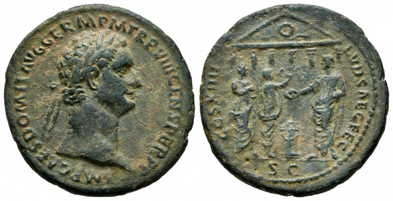 Domitian. Unit. 14th September - 31th December 88 AD. Rome. (Ric-623). (C-85). (...