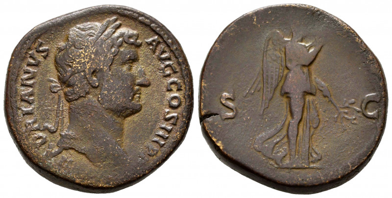 Hadrian. Sestertius. 134-138 AD. Rome. (Ric-779). (C-1374). (Bmcre-1549). Anv.: ...