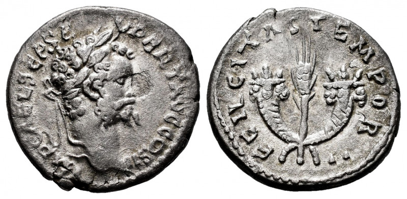Septimius Severus. Denarius. 194-195 AD. Emesa. (Ric-IV 374a). (Rsc-141b). Anv.:...