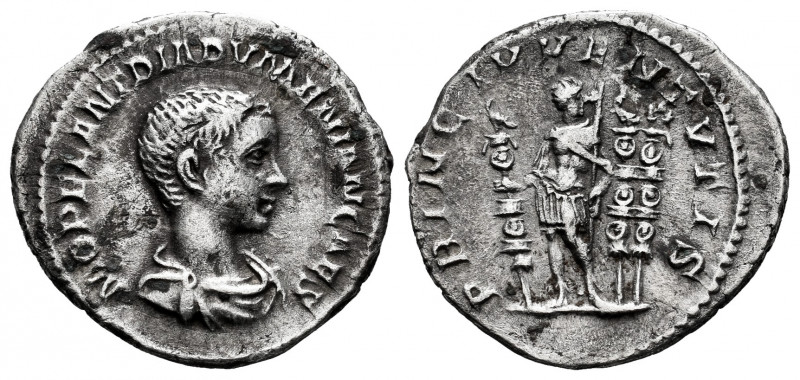 Diadumenian. Denarius. 217-218 AD. Rome. (Ric-IV 102). (Bmcre-87). (Rsc-3). Anv....