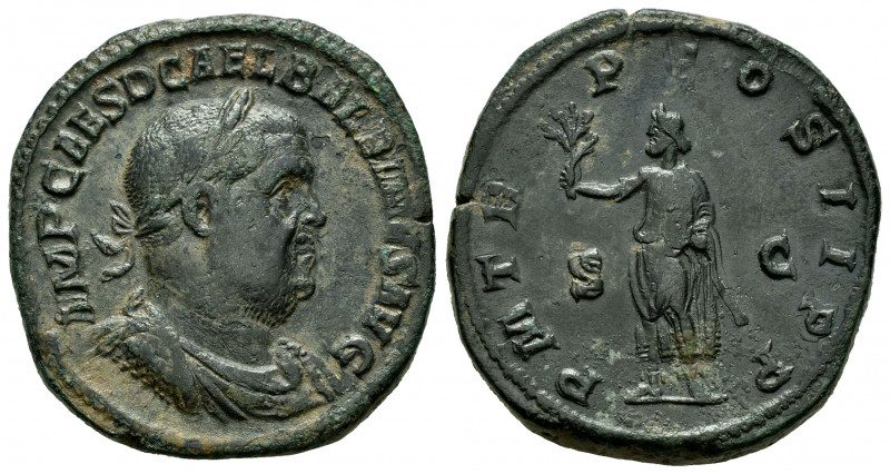 Balbinus. Sestertius. 238 AD. Rome. (Ric-IV 16). (Bmcre-28). (Banti-7). Anv.: IM...