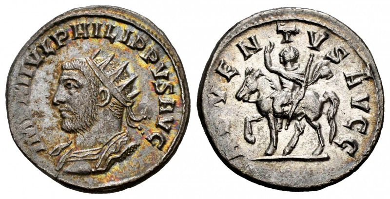 Philip I. Antoninianus. 244-249 AD. Antioch. (Ric-IV 81). (Rsc-4). Anv.: IMP M I...