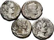 Lot of 4 coins of Alexandria. Tetradrachms by Vespasian and Hadrian, all different types. Bi. EXAMINE. Choice F. Est...120,00. 


 SPANISH DESCRIPT...