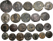 Lot of 23 coins from the Lower Roman Empire. Great variety of Emperors, types and mints. Ae. TO EXAMINE. Choice F/Almost VF. Est...60,00. 


 SPANI...