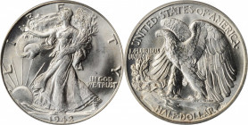 Walking Liberty Half Dollar

1942-D Walking Liberty Half Dollar. MS-65 (PCGS). OGH.

PCGS# 6615. NGC ID: 24S7.