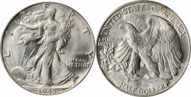 Walking Liberty Half Dollar

1945-D Walking Liberty Half Dollar. MS-65 (PCGS). OGH.

PCGS# 6625. NGC ID: 24SG.