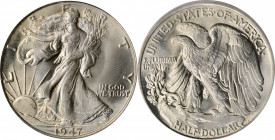 Walking Liberty Half Dollar

1947 Walking Liberty Half Dollar. MS-65 (PCGS). OGH.

PCGS# 6630. NGC ID: 24SM.