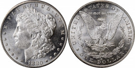 Morgan Silver Dollar

1880-S Morgan Silver Dollar. MS-63 (PCGS). OGH.

PCGS# 7118. NGC ID: 2544.