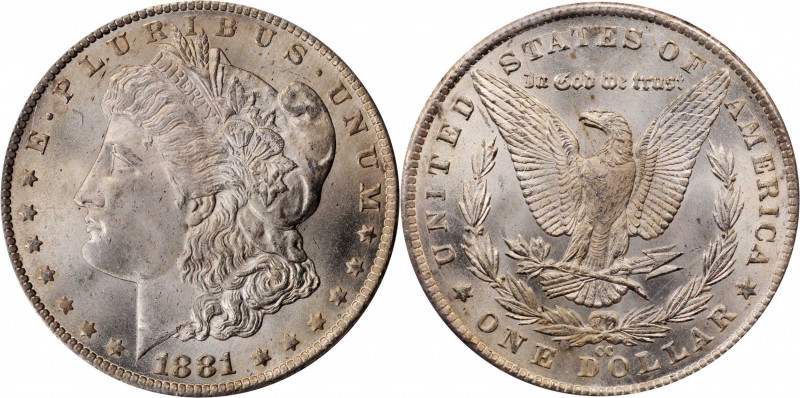 Morgan Silver Dollar

1881-CC Morgan Silver Dollar. MS-64 (PCGS). OGH--First G...