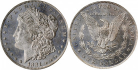 Morgan Silver Dollar

1881-O Morgan Silver Dollar. MS-63 DMPL (PCGS). OGH.

PCGS# 97129. NGC ID: 2548.