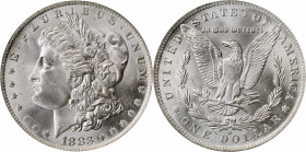 Morgan Silver Dollar

1883-O Morgan Silver Dollar. MS-65 (PCGS). CAC. OGH--Doily.

PCGS# 7146. NGC ID: 254J.